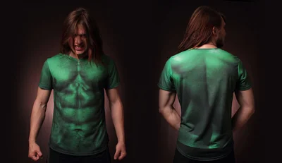 Футболки с полной запечаткой: Халк Hulk